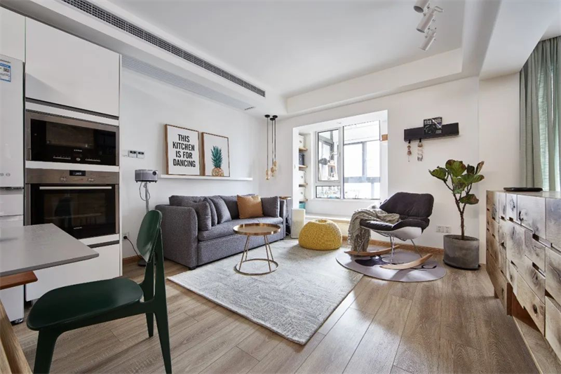 120㎡简约风新房装修，推开门瞬间就被治愈，让家成为最佳精神港湾!